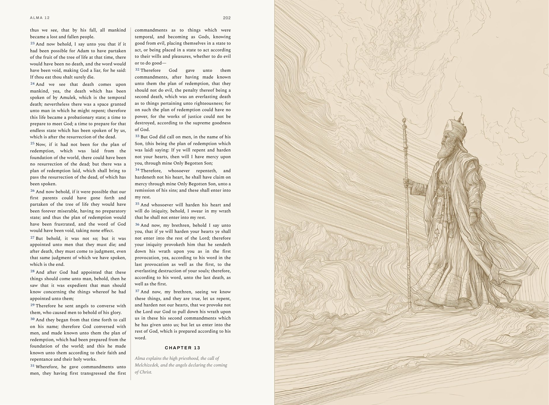 Interior spread preview